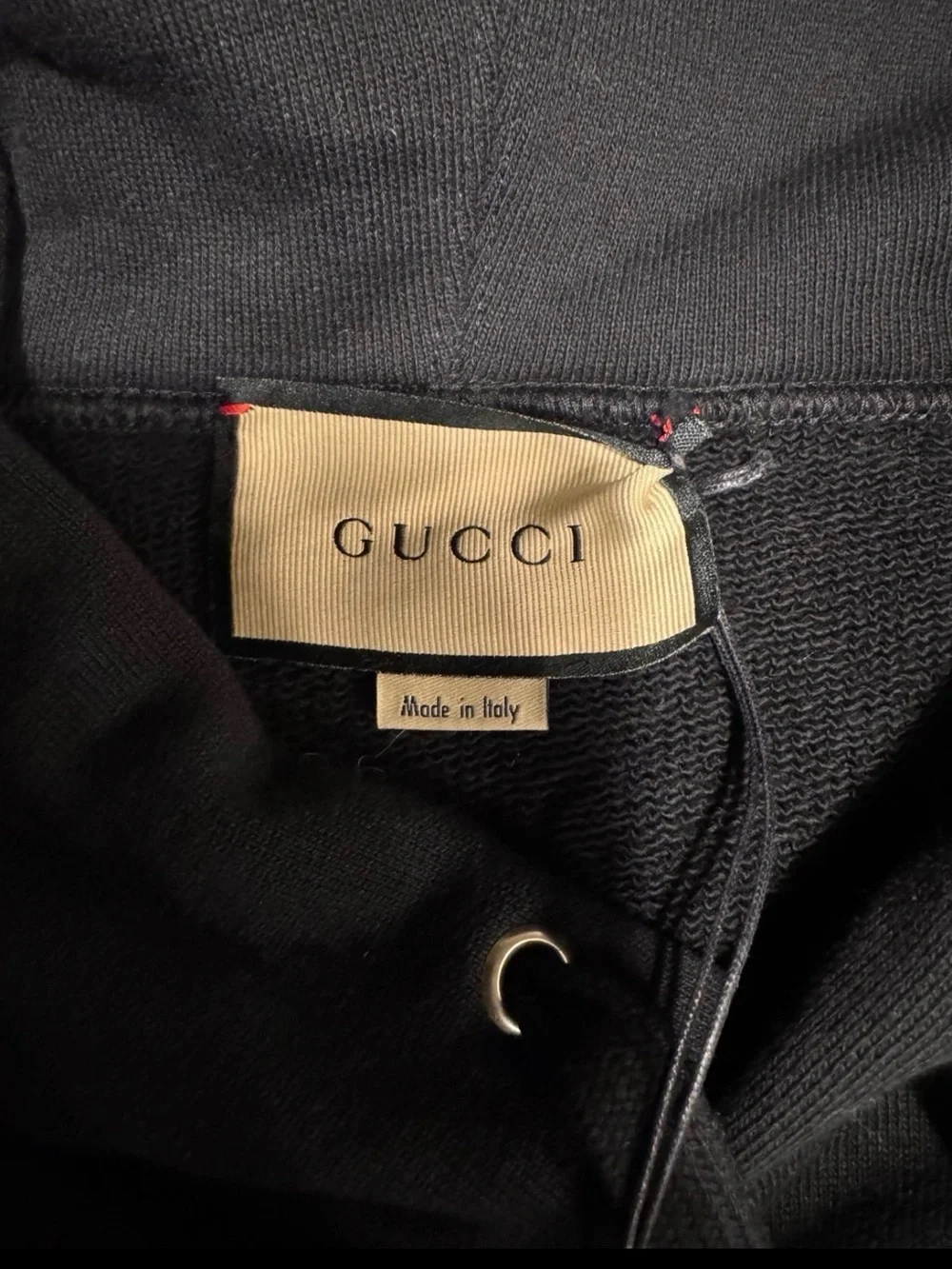 Gucci Original Logo Graphic Hoodie Black Red Green Men’s Size Small NWT $1,250